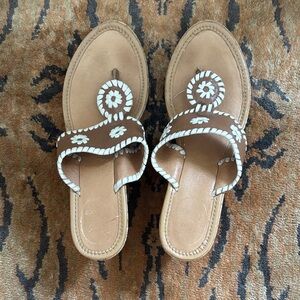 Jack Rogers wedge sandals 7.5